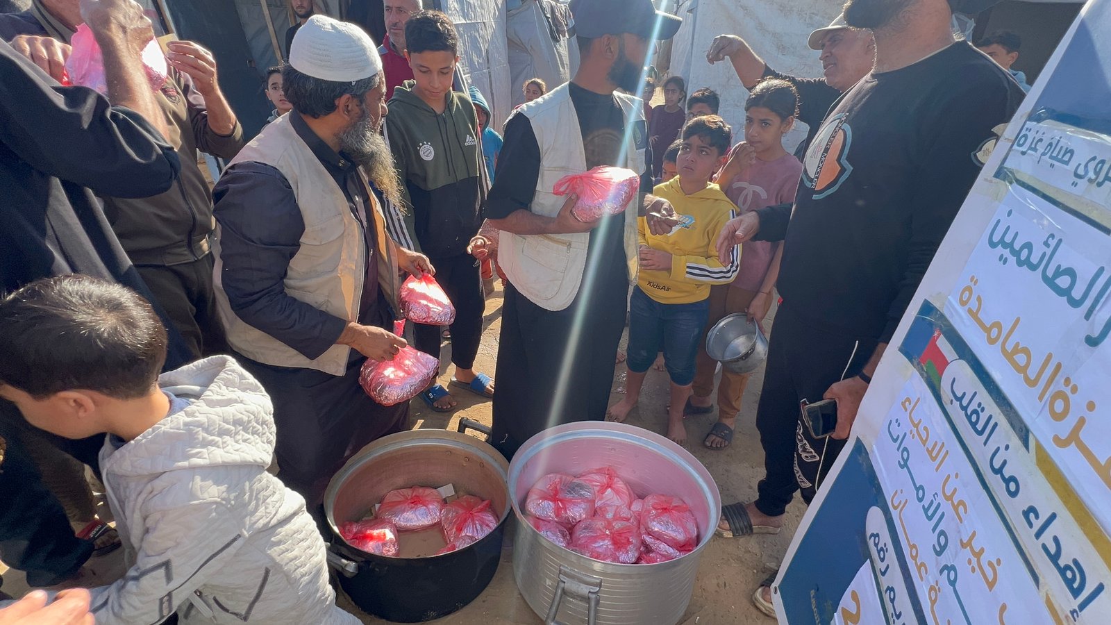 مشروع حملة إفطار الصائمين في غزة الصامدة