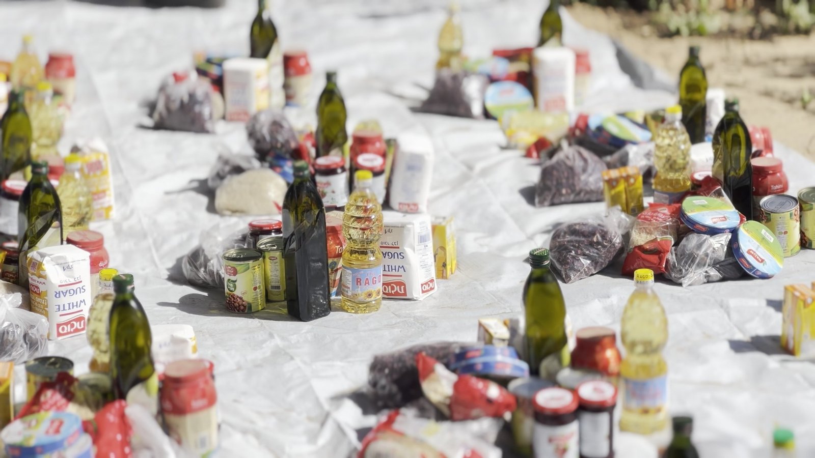 مشروع توزيع سلة الخير الرمضانية