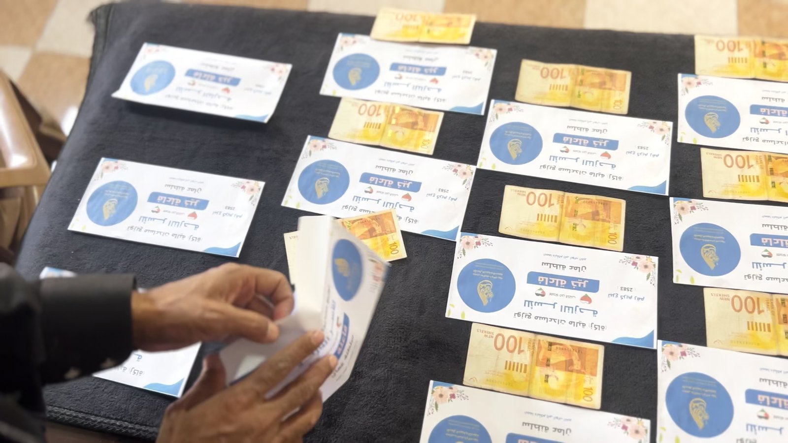 مشروع توزيع المساعدات النقدية (زكاة مال)